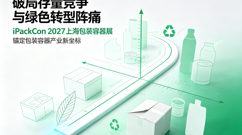 破局存量竞争与绿色转型阵痛，iPackCon 2027上海包装容器展2027年6月1-3日举办，锚定产业新坐标