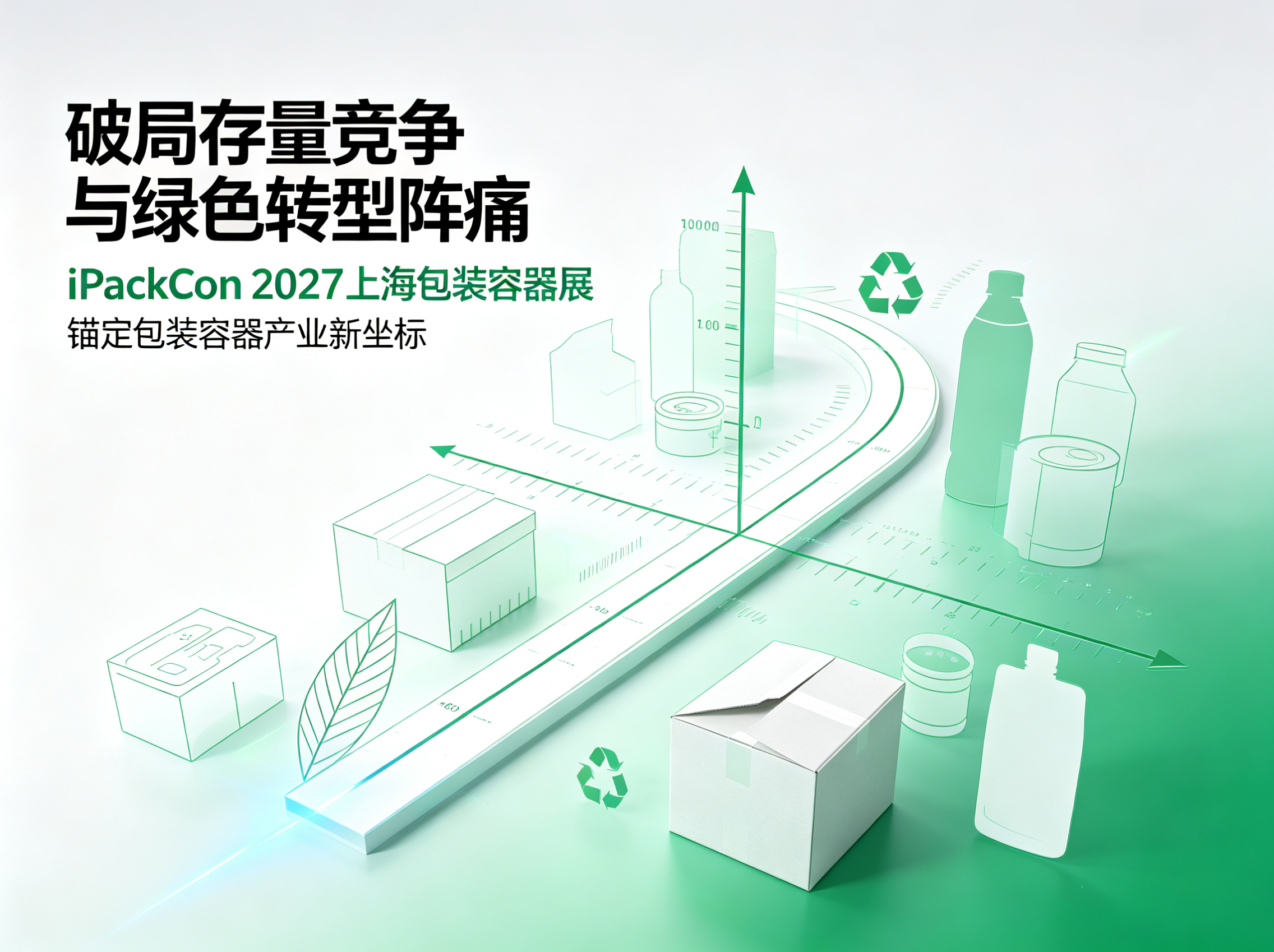 破局存量竞争与绿色转型阵痛，iPackCon 2027上海包装容器展2027年6月1-3日举办，锚定产业新坐标